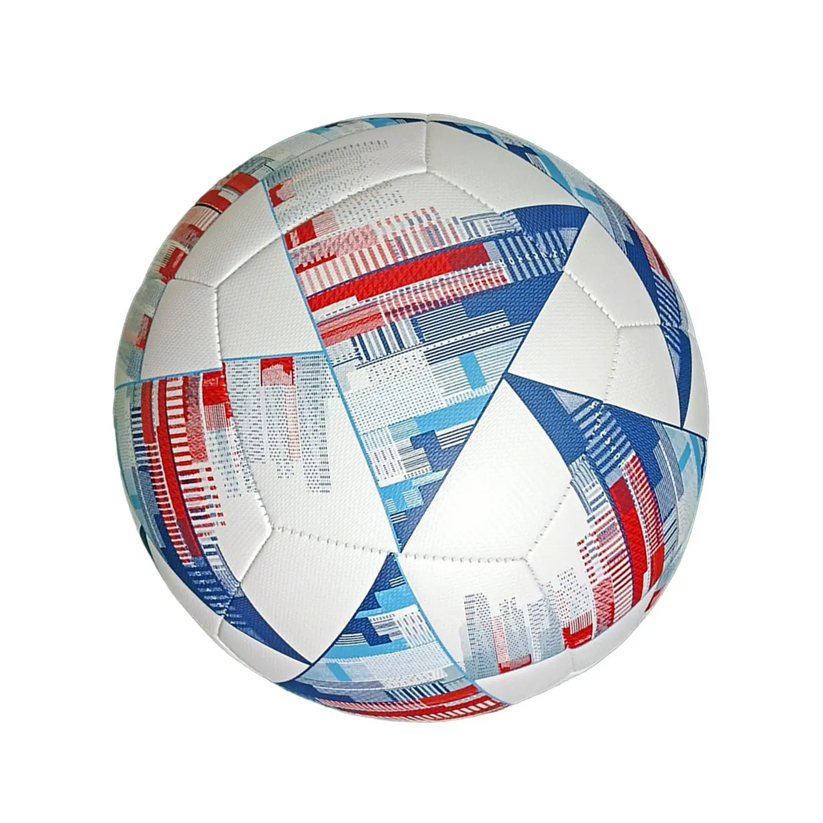 Ballon de football professionnel au design moderne, parfait pour les joueurs amateurs et professionnels.