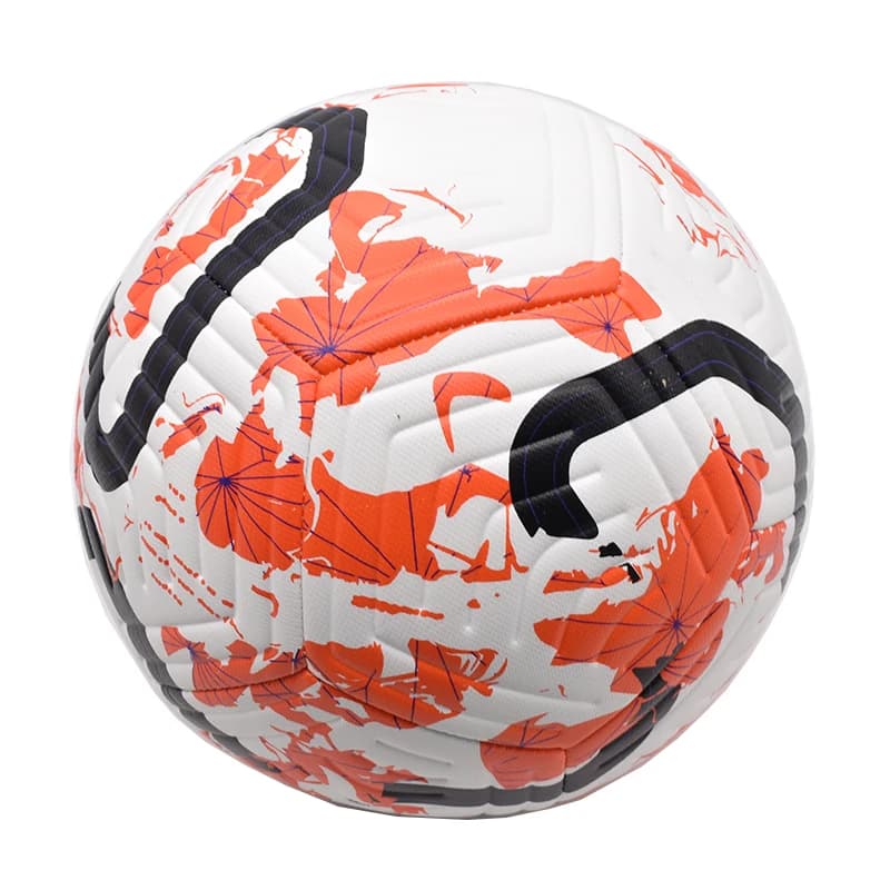Ballon foot – Éclat orange